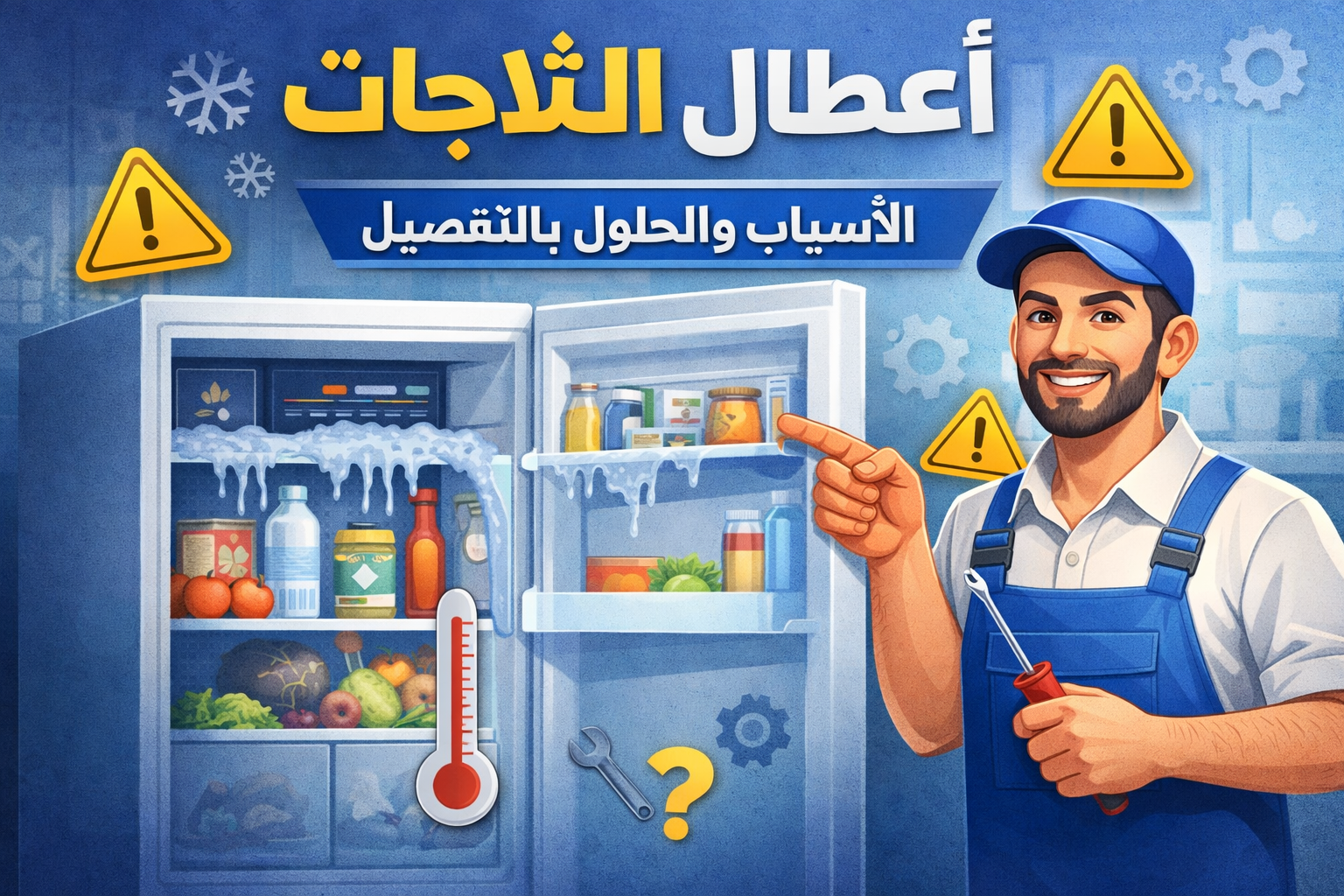 أعطال الثلاجات