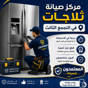 صيانة ثلاجات في التجمع الثالث