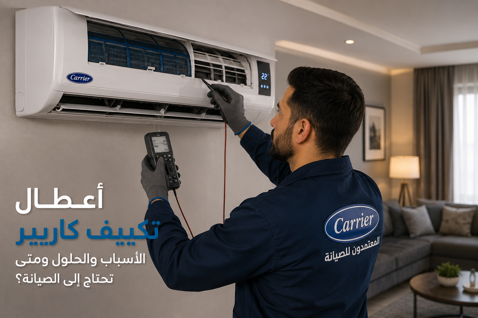 أعطال تكييف كاريير